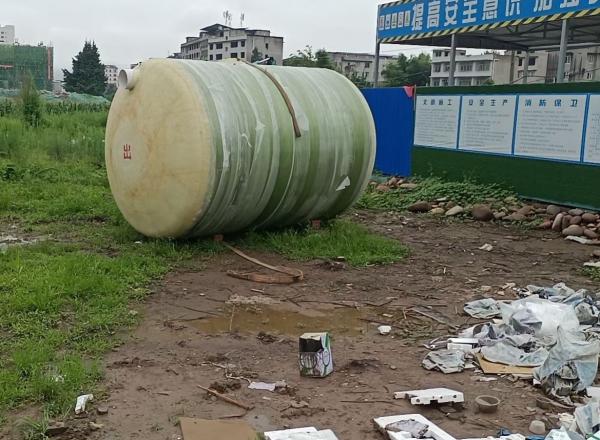 垫江县遂宁船山区10立方玻璃钢化粪池项目